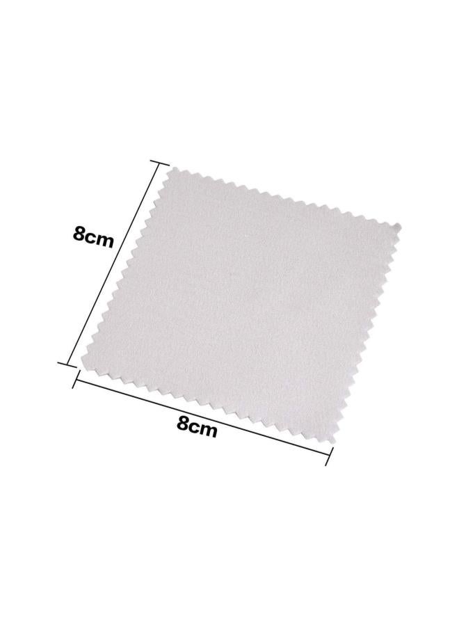 klarako 50PCS Jewelry Polishing Cloth Cleaning Jewelry Cloth for Sterling Silver Gold  - Image 5