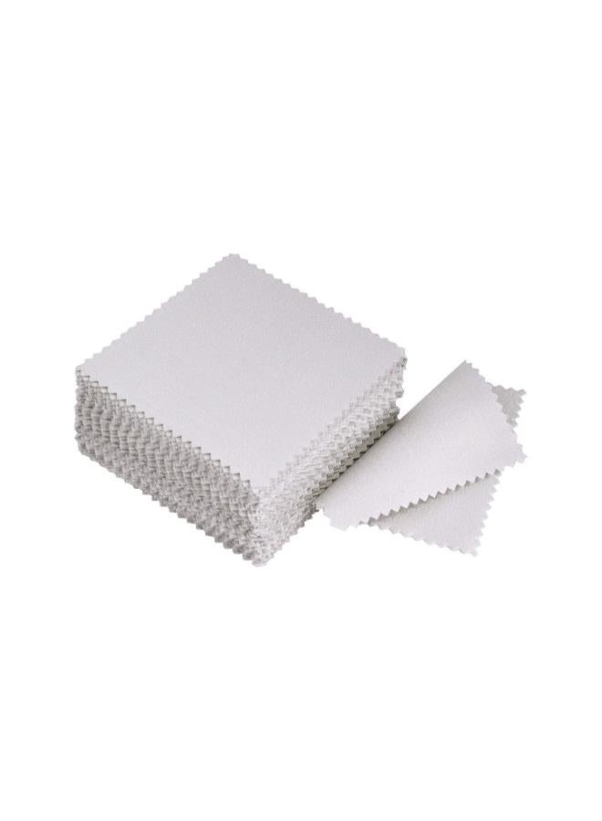 klarako 50PCS Jewelry Polishing Cloth Cleaning Jewelry Cloth for Sterling Silver Gold  - Image 1