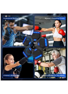 ASIV Smart Music Boxing Training Machine Bluetooth Compatible 5 Speed ​​Modes 12 Levels Volume Adjustment USB Charging Boxing Exercise Quick Reaction  - Image 5