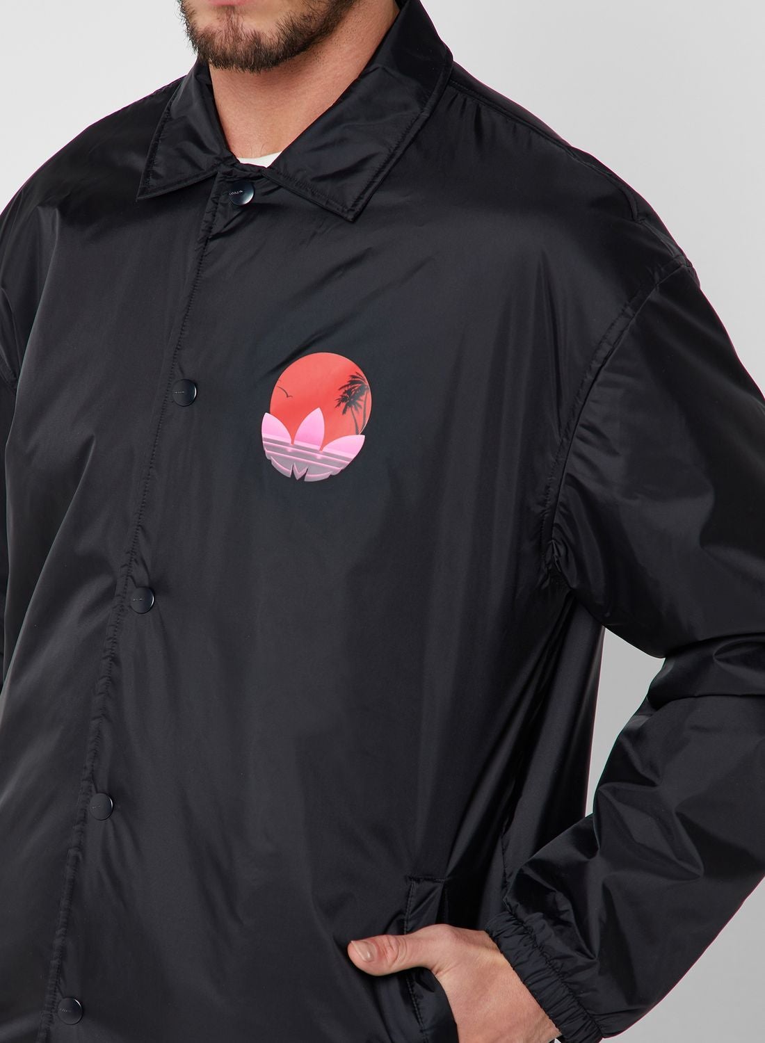 tropical adidas jacket