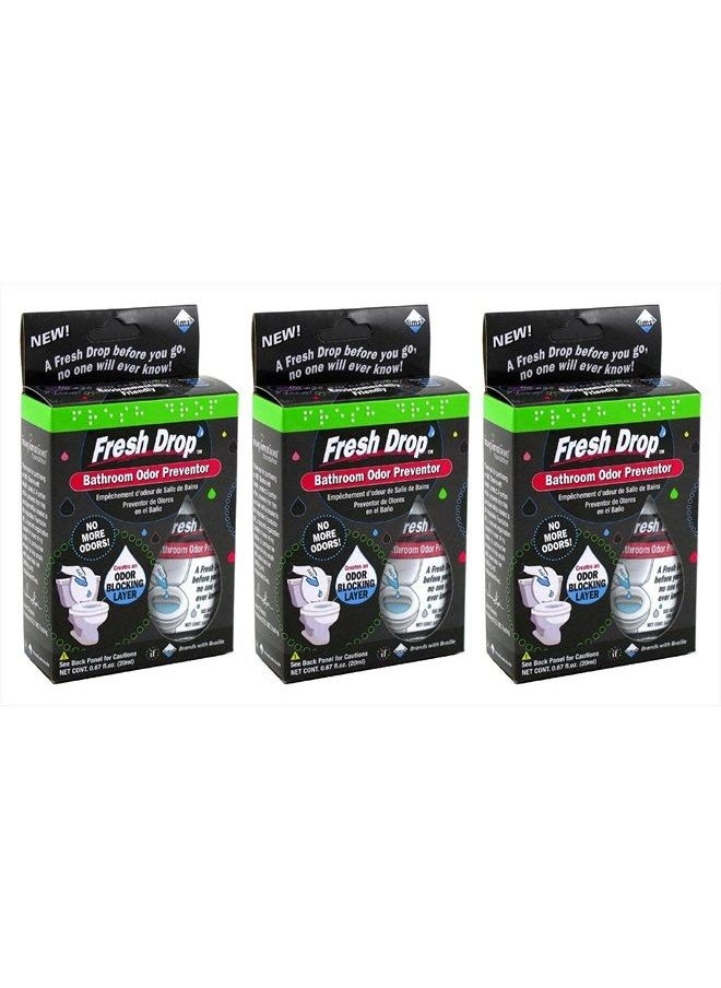 cleanlogic - Fresh Drop Bathroom Odor Preventor 1 ea (Pack of 3) - Image 1