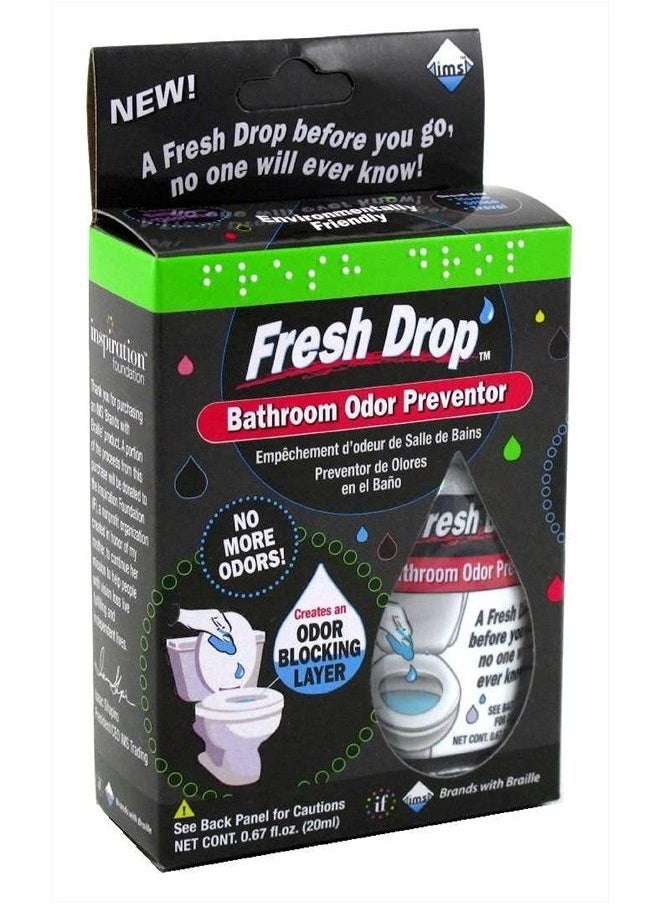 cleanlogic - Fresh Drop Bathroom Odor Preventor 1 ea (Pack of 3) - Image 1