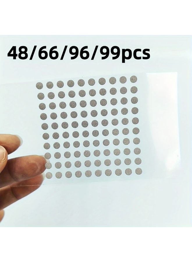 66pcs 4mm Self Adhesive Conductive Tape Dots Controller Button Repair Patch - Image 2