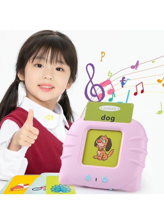 Interactive Learning Card Game Designed for Kids, Educational Toys for Kids, English Interactive Cards, Educational Tools for Boys and Girls Age 2-4 - 112 Double-Sided Cards - Image 4