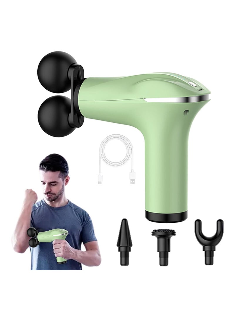 general Muscle Massager Handheld, Electric Double-Headed Muscle Relaxer, Smart Deep Tissue Percussion Muscle Massage Device for Athletes, Fitness Enthusiasts - Image 4