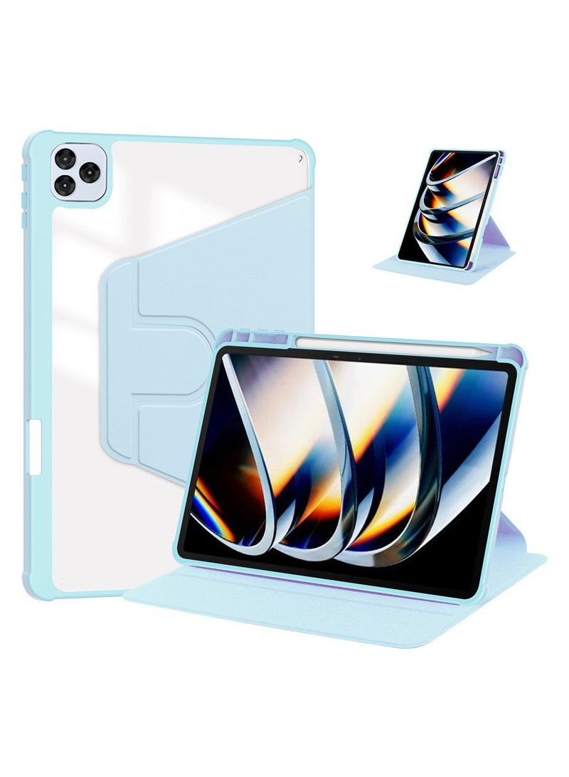 عام غطاء مناسب لـ itel Vista Tab 10/Tab 11 (10.1 بوصة) - تصميم أكريليك دوار متكامل - غطاء جلدي مقاوم للسقوط - تركيب دقيق - متين ودائم