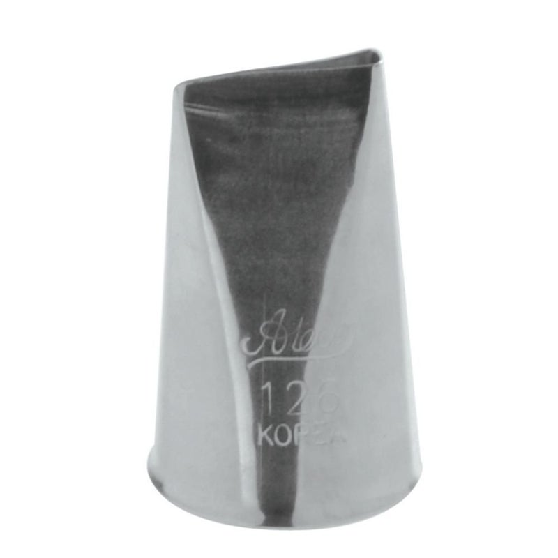 Ateco Petal Piping Tip Silver Stainless Steel - Image 1
