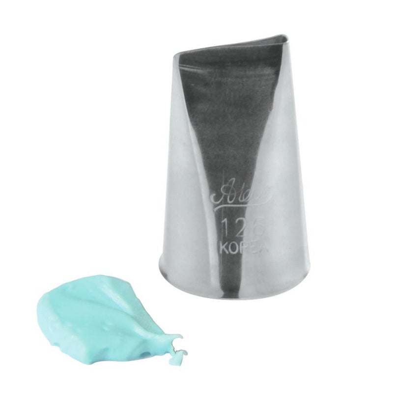 Ateco Petal Piping Tip Silver Stainless Steel - Image 4