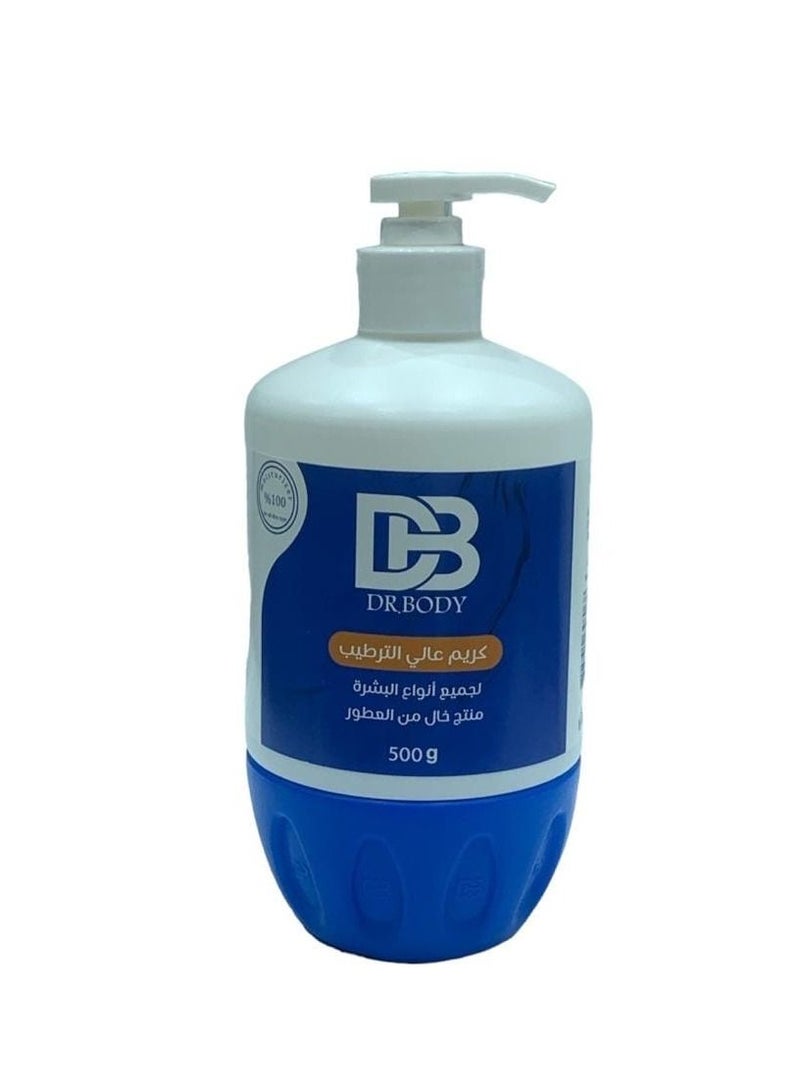 db Moisturizing cream for the skin from Dr. Body, 500 grams