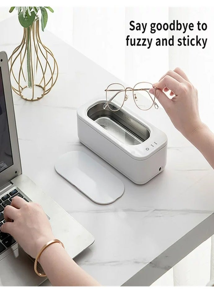 Ultrasonic cleaning machine, suitable for cleaning glasses, rings, earrings, necklaces, watch straps, makeup brushes, etc., 304 stainless steel tank ultrasonic cleaning machine  - Image 4