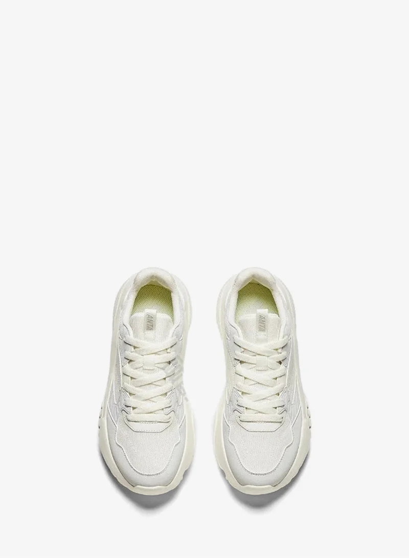 ANTA GRAVITY Wide Last lifestyle Casual Shoes Sneakers White
