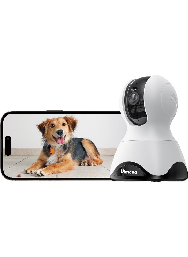 Vimtag - Vimtag FI-362C 4MP CCTV Camera for Home 2.5K 2.4Ghz WiFi 360 Degree Security Camera for Shop Indoor Baby Night Vision 2-Way Audio Cloud Storage/SD Card(Up to 512GB) Support 2 Years Warranty - Image 1