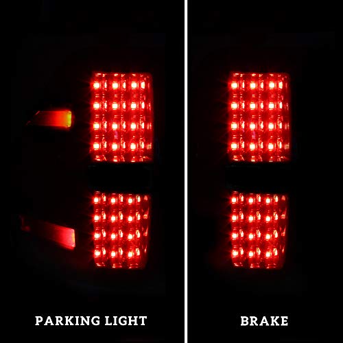 KEWISAUTO LED Tail Lights Assembly for F150 09-14, Smoked Black LED Taillights Replacement Brake Rear Lamps for Ford F-150 2009-2014 Accessories (2PCS, Passenger & Driver Side) - Image 2