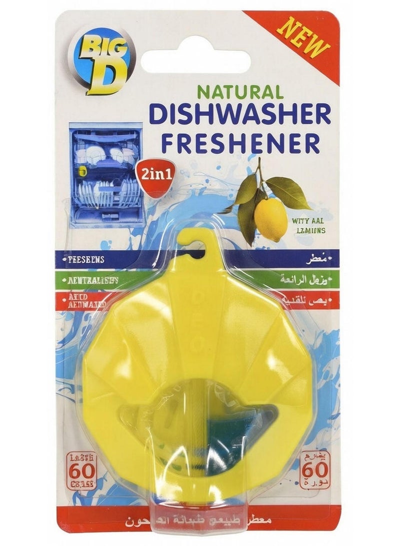 Natural Dishwasher Freshener With Lemon Oil