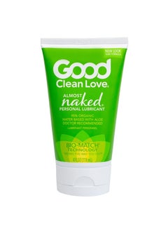 Personal Lubricant, Organic Water-Based Lube with Aloe Vera for Men And Women - 4 Oz