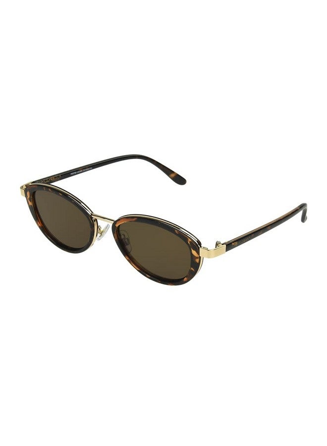 Foster Grant Womens 1920’S Sunglasses, Brown, 51Mm Us  - Image 1