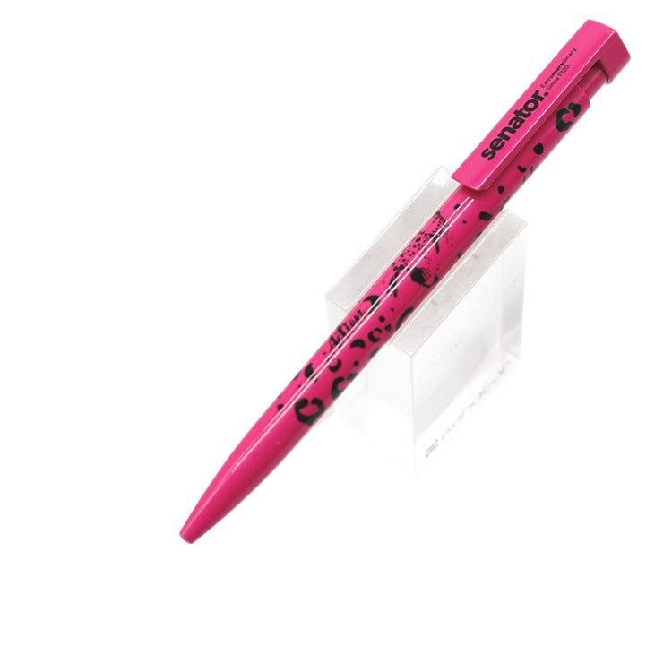 Senator Leopard Print Retractable Gel Pen 0.5mm - Smooth Writing, High-Quality Gift Pen - Image 5