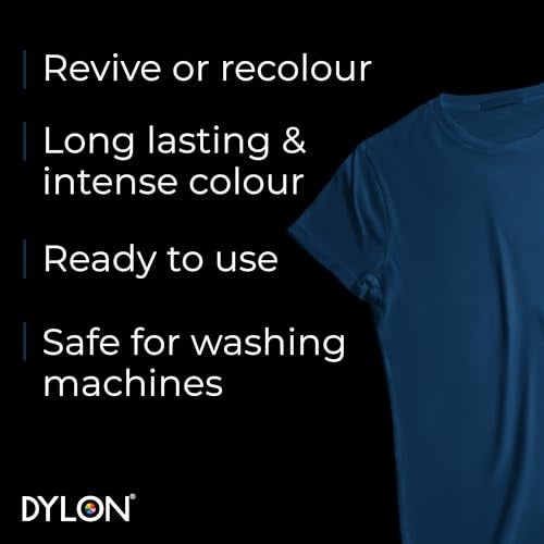 Dylon Washing Machine Fabric Dye Pod for Clothes & Soft Furnishings, 350g – Jeans Blue - Image 3