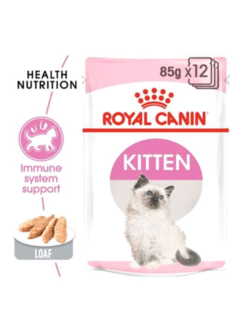 رويال كانين طعام رطب مع مرق للقطط الصغيرة  85جرام 12قطعة - Image 3