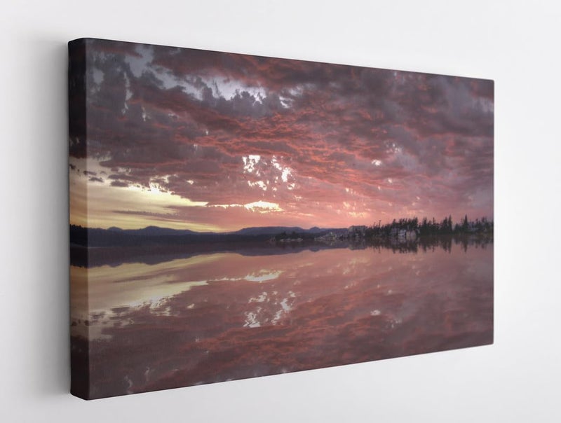 ARS Canvas Abstract Painting Print of Saxe Point Beautiful Landscape Canvas for Office Living Room Bedroom Gifting- Size Available - Image 1