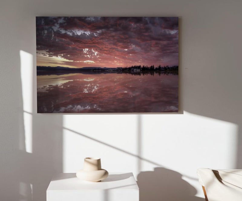 ARS Canvas Abstract Painting Print of Saxe Point Beautiful Landscape Canvas for Office Living Room Bedroom Gifting- Size Available - Image 2