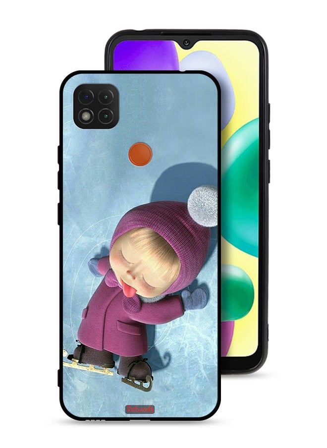 Tolwak Xiaomi Redmi 9C Protective Case Cover Cute Dolly  - Image 1