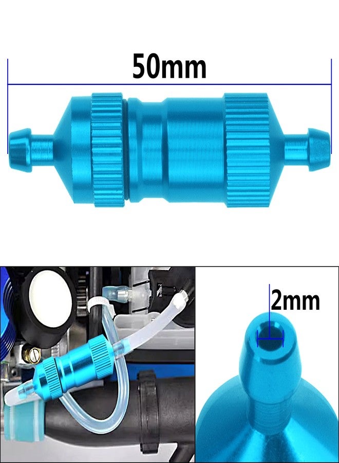 Vgoohobby 2Pcs RC Engine Fuel Filter w/Copper Filter Element Compatible with HSP Traxxas Redcat 1/8 1/10 Nitro Car, RC Boat Airplane - Image 2