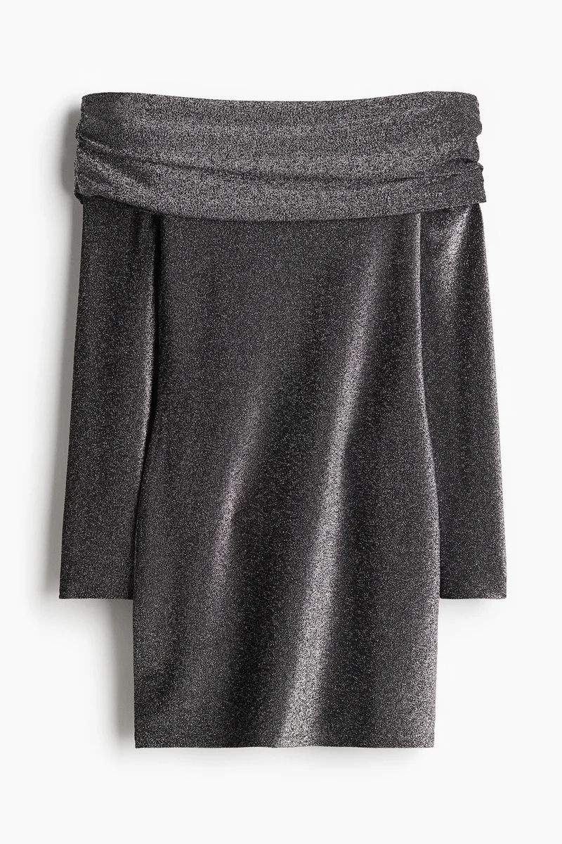 اتش اند ام فستان بوديكون بأكتاف مكشوفة