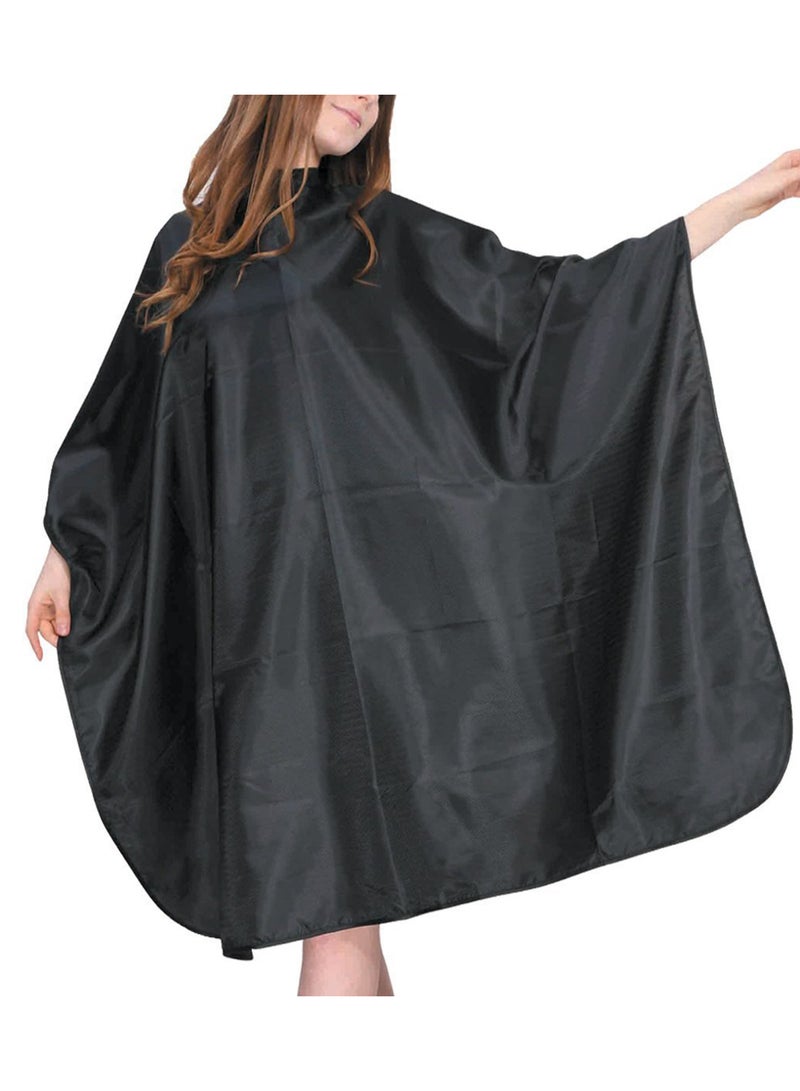 Generic UNISEX ADULTS KIDS BLACK HAIR SALON HAIRDRESSING CUTTING CAPE COVER BARBERS GOWN  - Image 1