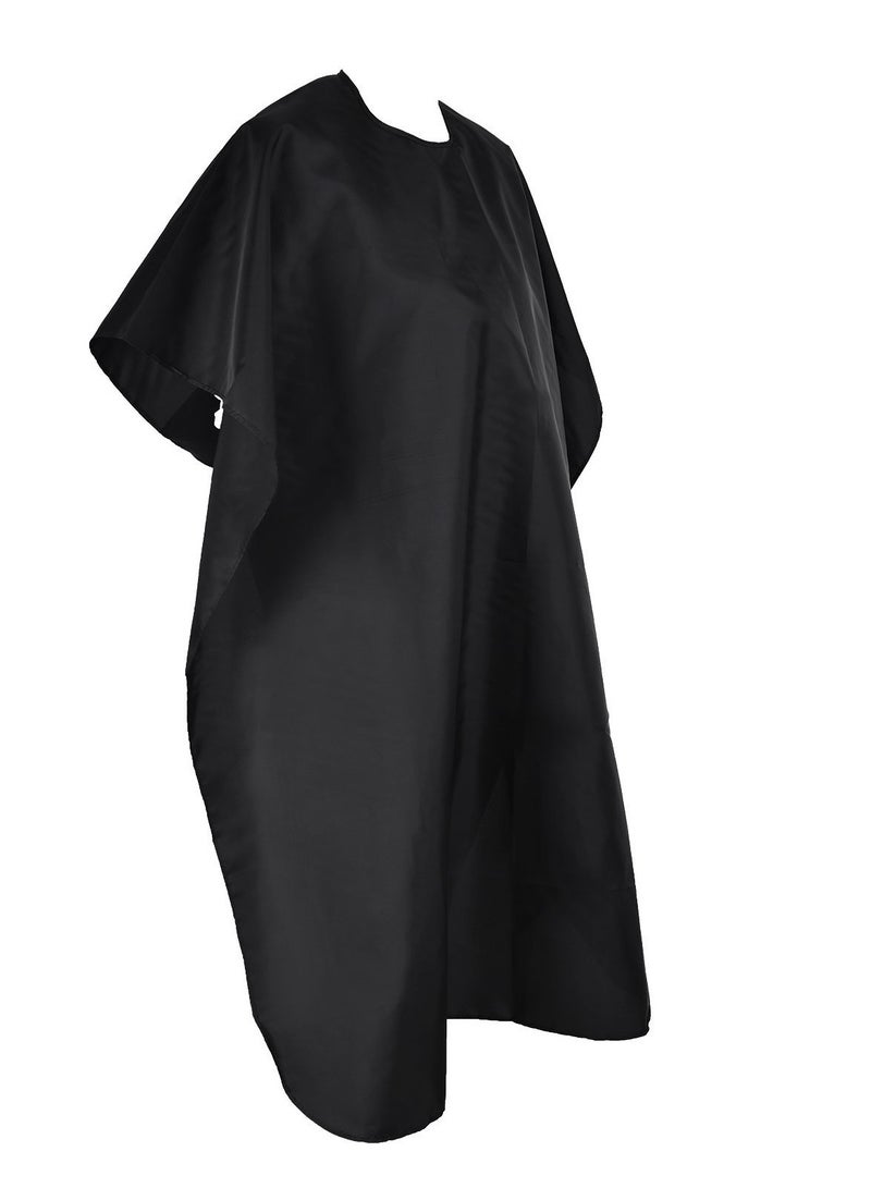 Generic UNISEX ADULTS KIDS BLACK HAIR SALON HAIRDRESSING CUTTING CAPE COVER BARBERS GOWN  - Image 2