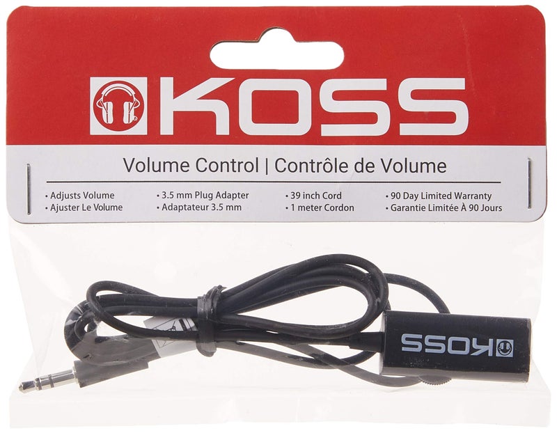 Koss 155954 VC20 Volume Control, Standard Packaging, 39-Inch Cord, Compatible with Cell Phones and Headphones - Image 2