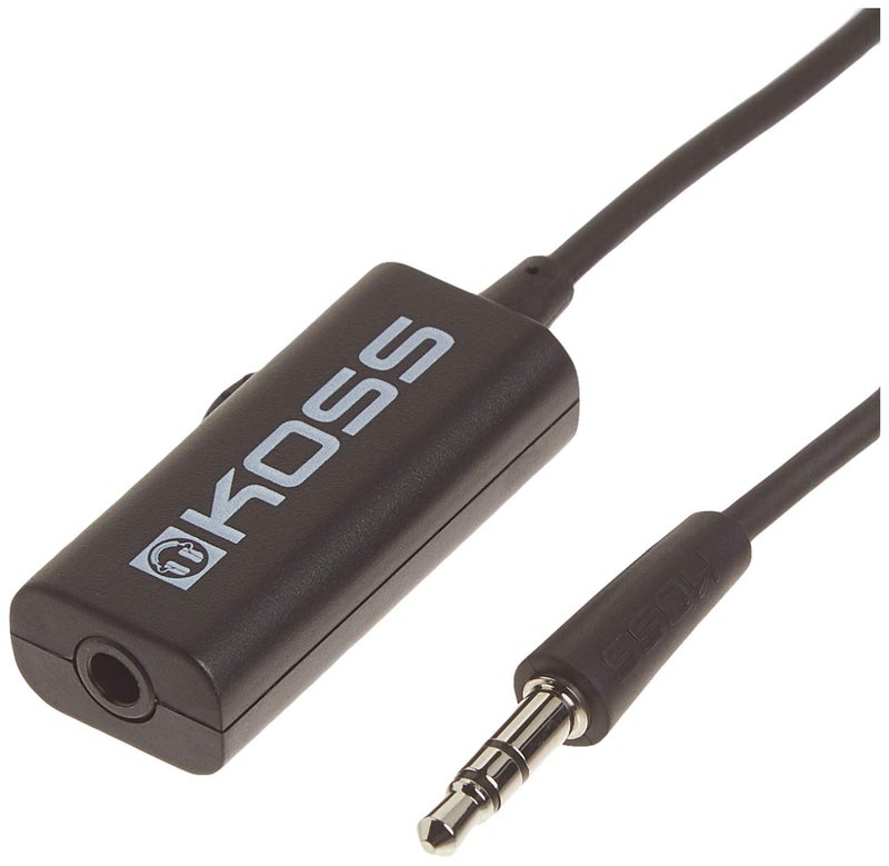 Koss 155954 VC20 Volume Control, Standard Packaging, 39-Inch Cord, Compatible with Cell Phones and Headphones - Image 1