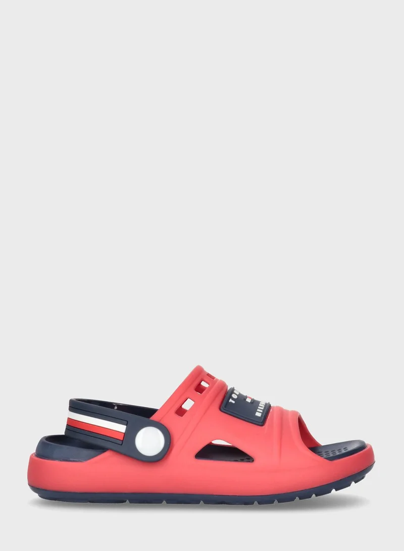 TOMMY HILFIGER Kids Logo Comfy Sandals