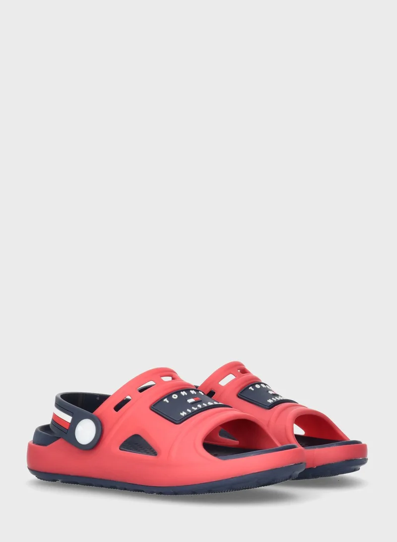 TOMMY HILFIGER Kids Logo Comfy Sandals