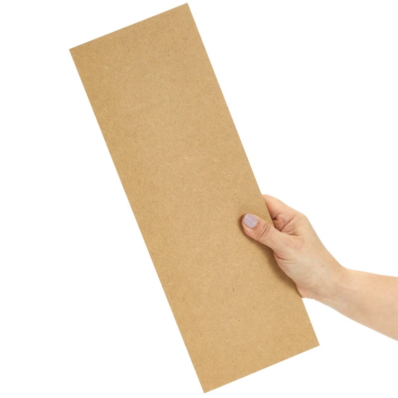Bright Creations Unfinished MDF Wood Boards for Crafts - 6-Pack 5 x 15 x 1/4 in - DIY Unpainted Wood Pieces for Crafts - Planks for Home Decor, Scrapbooking & Sign Making - Image 4