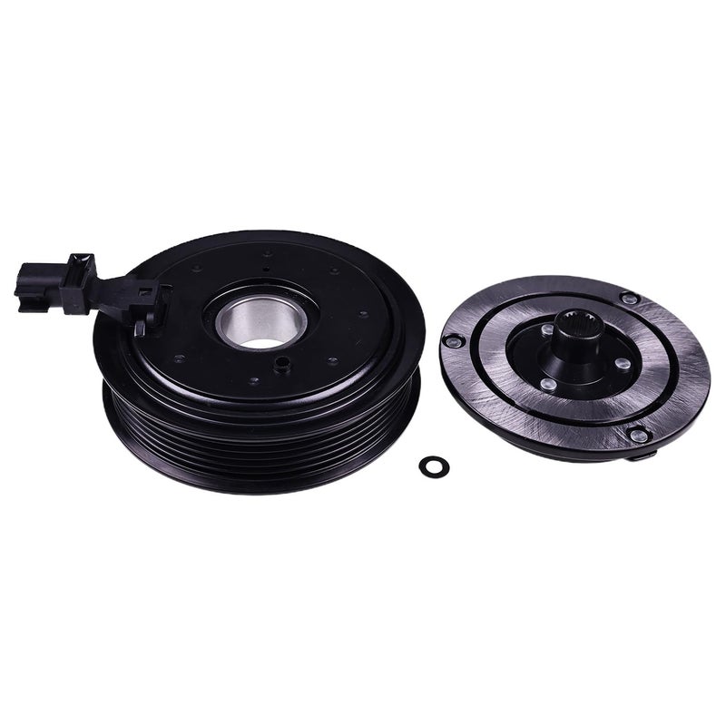 Generic Lesurey AC Compressor Clutch Kit Coil Pulley 68294506AC 68084274AB Compatible with Jeep Grand Cherokee Wrangler Dodge Charger Challenger 6 CYL 3.6L 2011-2016 98311 97311 68021637AC 68021637AD - Image 2