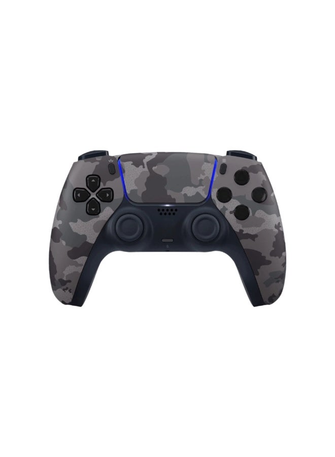 بداية اللعبة ‏يد تحكم العاب متوافقة مع اجهزة PS5 و الكمبيوتر معدلة بكلكات و قير مغناطيسي - كموفلاج رمادي - اصدار خاص - Image 1