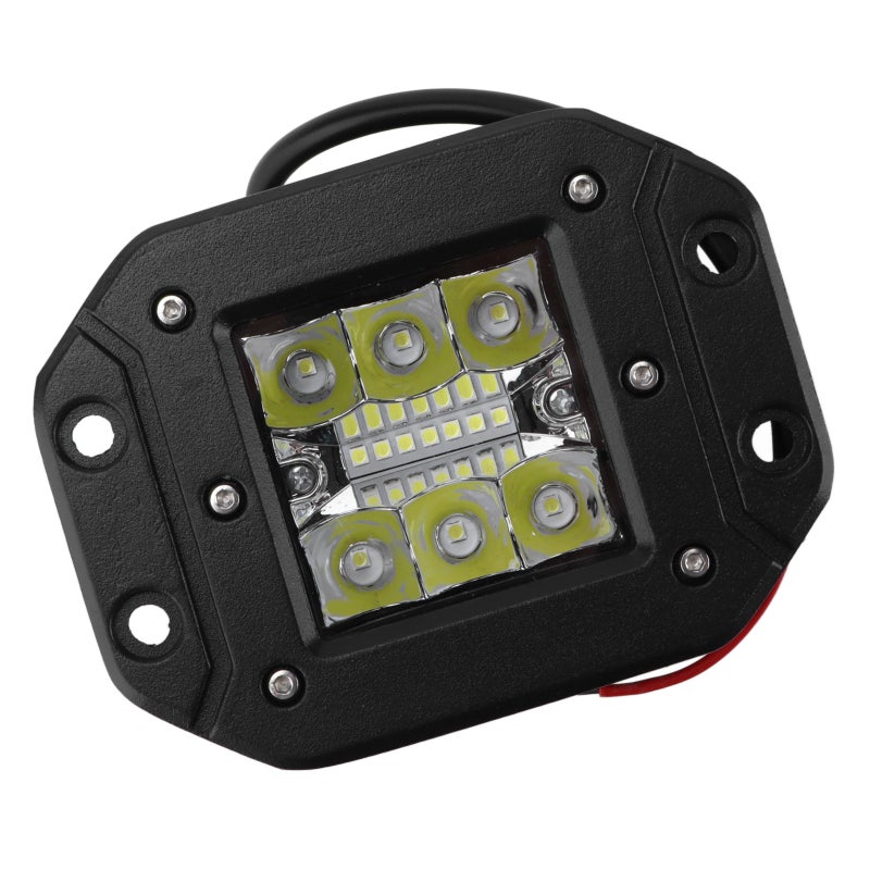 LED Work Light: 5in 4D Lens High Brightness Spot Flood Combo Light - Energy Saving Universal Offroad Front Light for UTV ATV Cars Trucks - Image 4