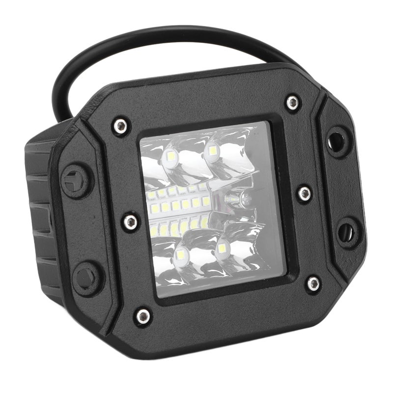 LED Work Light: 5in 4D Lens High Brightness Spot Flood Combo Light - Energy Saving Universal Offroad Front Light for UTV ATV Cars Trucks - Image 2