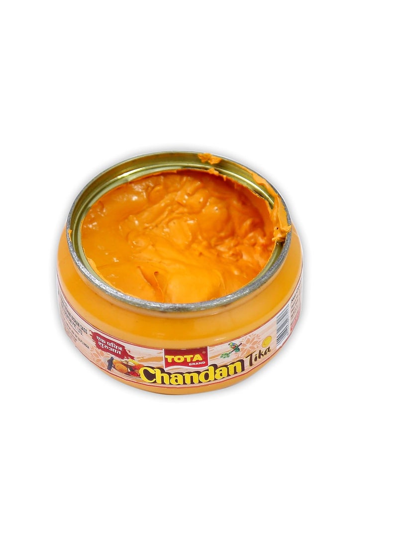 TOTA - TOTA Ayurvedic Chandan Tika | Sandalwood Tilak Paste for Pooja | All Festivals and Occasions - 100 gm. - Image 1