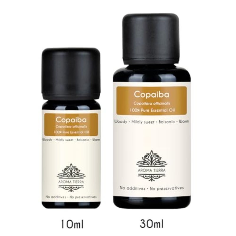 زيت كوبايبا العطري 10 مل 100 نقي من كوبايفيرا أوفيسيناليس الحلو، الخشبي البلسمي للناشر والبشرة والعطور العلاجية - Image 4