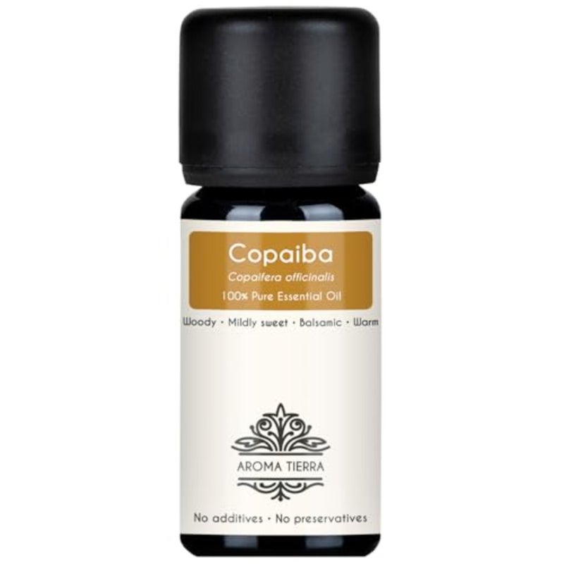 زيت كوبايبا العطري 10 مل 100 نقي من كوبايفيرا أوفيسيناليس الحلو، الخشبي البلسمي للناشر والبشرة والعطور العلاجية - Image 1