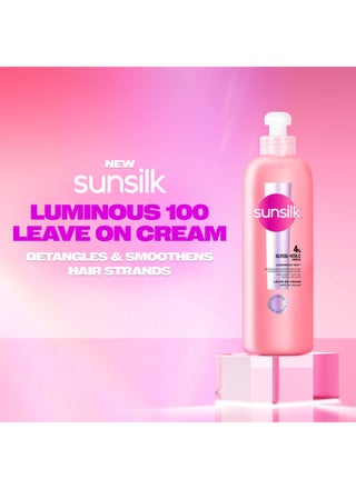 Leave On Hair Cream Luminous 100 Detangles And Smoothens Strands For 5X More Shine - view 3