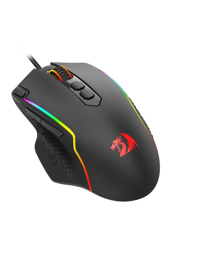 REDRAGON M615 Ardal gaming mouse, with RGB streaming lights,8 buttons, 8000 DPI - Image 4