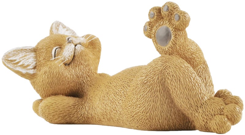 Whimsical Peaceful Lazy Cat Sleeping Figurine Happy Cat Collection Gifts for Cat Lovers Cat Lover Gifts for Women Cat Lover Gifts for Men Cat Decor for Cat Lovers Home Decor for Cat Lovers