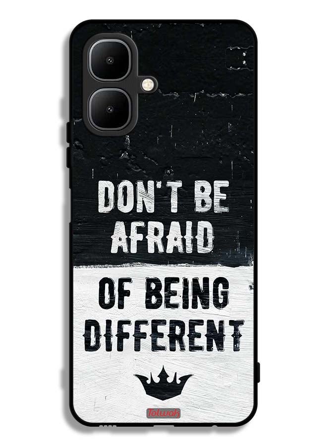 Tolwak Tecno Pop 10 Protective Case Cover Do Not Be Afraid Of Being Different