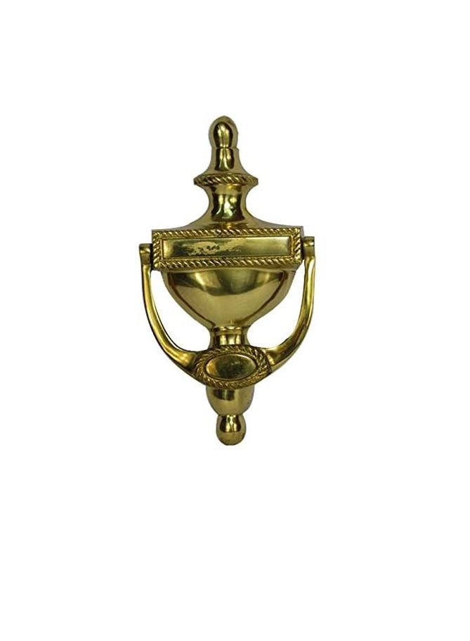 ROBUSTLINE Brass door knocker Georgian 6 Inch - Image 3