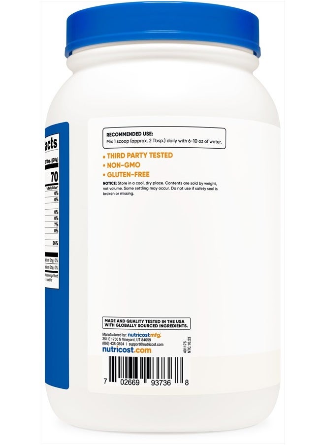 Nutricost - Dextrose Powder 5 LBS - Non-GMO, Gluten Free - Image 1