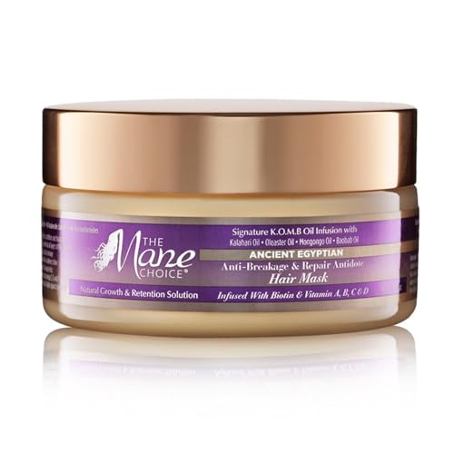 The Mane Choice Ancient Egyptian AntiBreakage  Repair Antidote Hair Mask for Coily Wavy  Curly Hair 8 Ounce