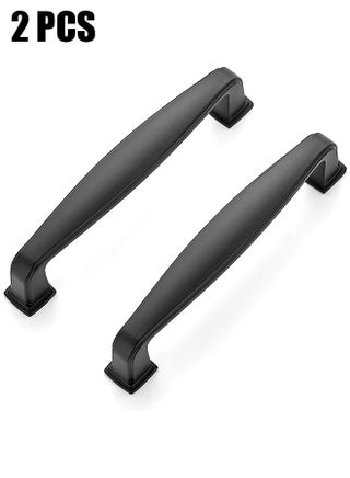 2 Pack Cabinet Handles, Solid Kitchen Cabinet Handles, Matte Cabinet Pulls Drawer Pulls, Kitchen Cabinet Hardware Handles for Cabinets Cupboard Drawer Handles (Black) - pzsku/Z2D12938A2B94DCC74030Z/45/_/1734317310/b4dd3c54-1dbc-4c63-8320-16b3c237c901